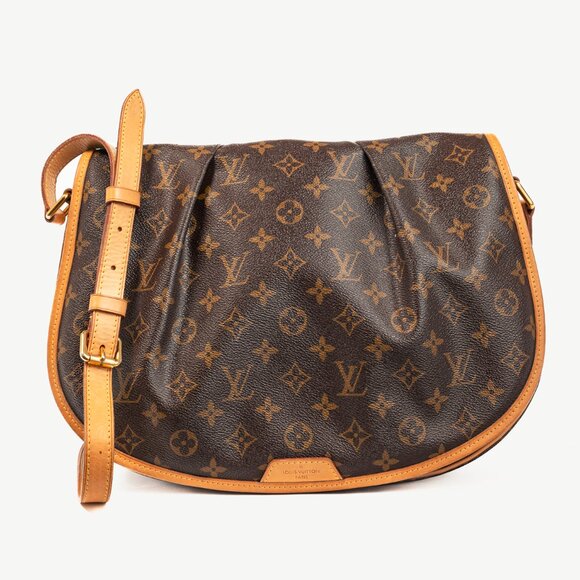 Louis Vuitton Menilmontant MM Monogram Canvas Messenger Bag - Picture 1 of 12